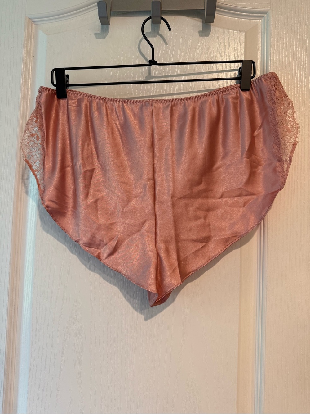 Victoria's Secret Satin Lace Chemise and Briefs in Dusty Pink - Picture 5 of 6